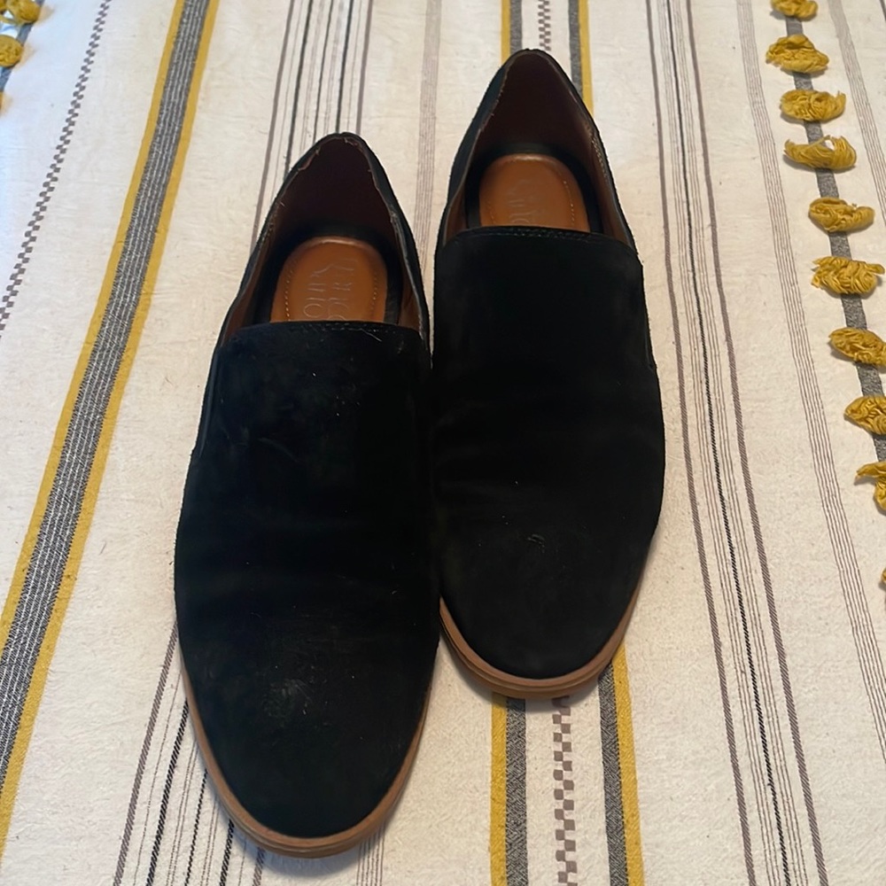 Black Suede Women’s Loafers